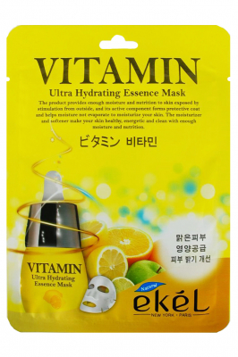 Ekel маска тканевая интенсивно восстанавливающая с витамином C